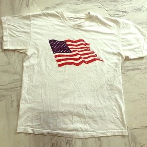 American flag tee shirt